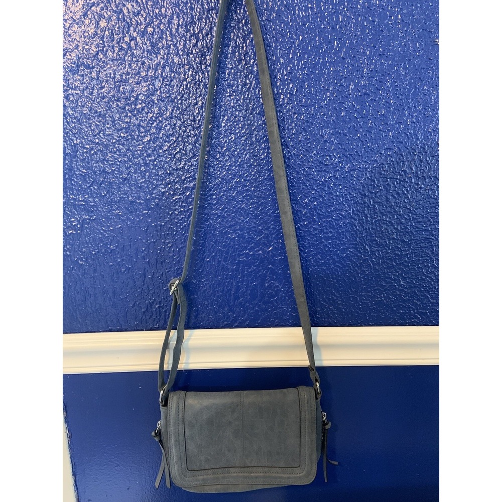 American Eagle Blue Medium‎ Crossbody Handbag Purse Vintage